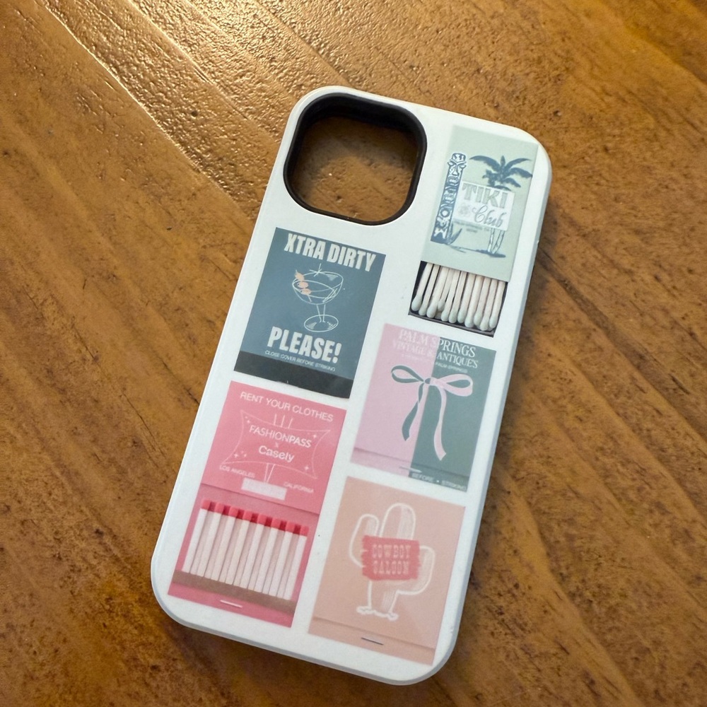 Casetify White Graphic Phone Case